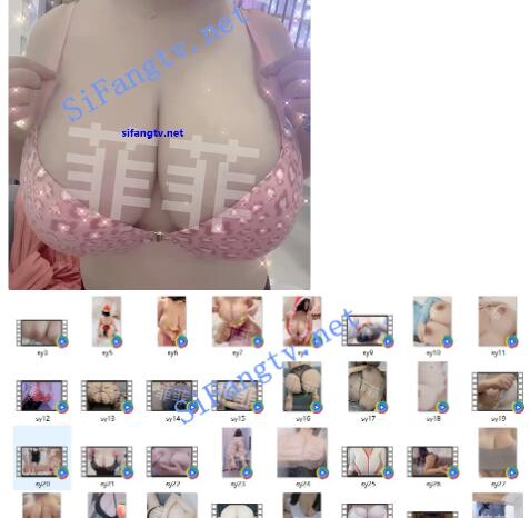 【巨乳网红】菲菲,大K罩杯核弹级巨乳巨臀 私人vip福利 合集