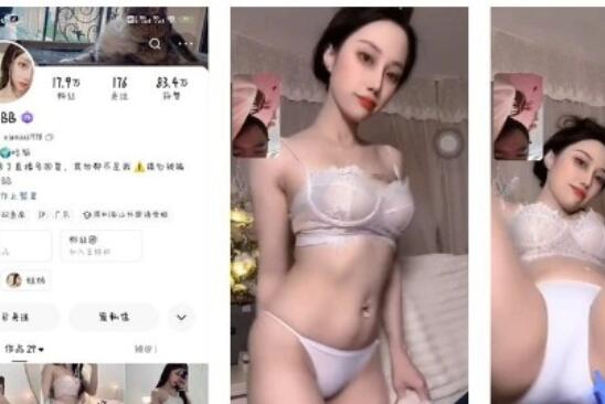 ⭐快手18万粉丝主播梦兮BB露脸一对一视频